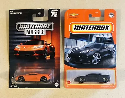 Matchbox 2020 Corvette C8 - Muscle Orange & Black • $11.75