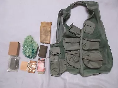 1976/ Survival Vest SRU-21/P USAF + Net Mirrow Etc Vest Lg Good Contents Poor • $125