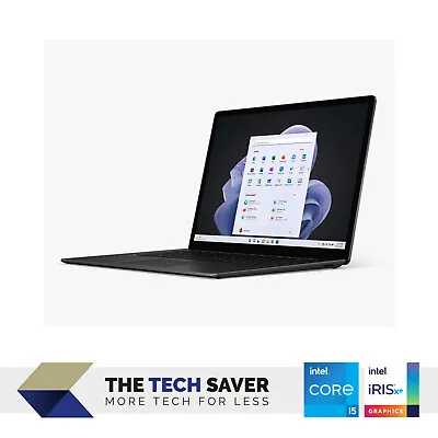 Microsoft Surface Laptop 5 13.5  QHD Touchscreen I5-1235U 16GB RAM 256GB SSD • £699.90