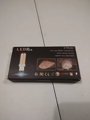 6 Pack Non Dimmable Bulb G9 88LED 2835-NW 6W AC 120V 6000K Natural Daylight 360 • $13