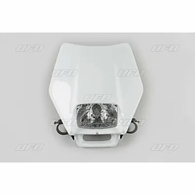 UFO Headlight Motocross Supermoto Enduro Off Road Ghibli 12V 60/55w White • $105.77