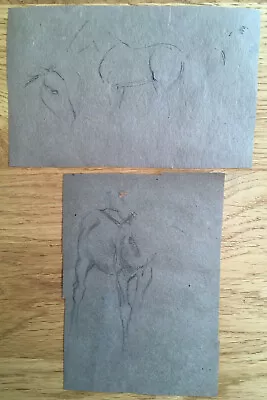 Henry Matthew Brock RI (1875-1960) 2 X ORIGINAL Pencil Drawings Of A Horse • £29