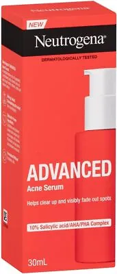 2-Pack Neutrogena Advanced Acne Serum 30 Ml White • $159.95