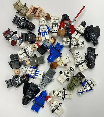 £10 • Buy Lego Star Wars Job Lot 2 X Random Minifigure Bundle Figures Clone Troopers 