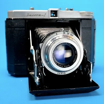 Dacora I Folding 6x6 Medium Format Camera 75mm 4.5 Lens! Rebuilt! Working Lomo • £95