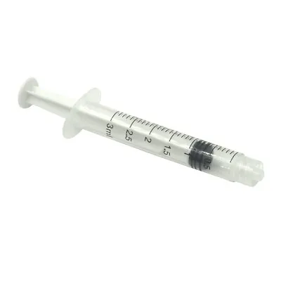 10x 3mL Disposable Syringe Luer Lock Tip Liquid Medical Plastic 3cc Sterile • $6.95