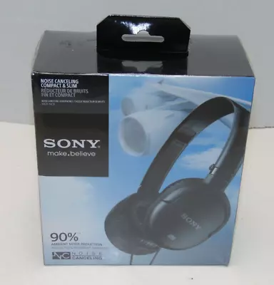 Sony MDR-NC8 Noise Canceling Headphone - Black New Factory Sealed Box • $50