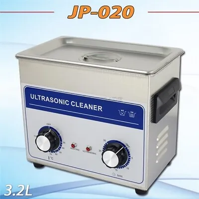 3L Ultrasonic Cleaner Heater Mechanical 100 W 40Khz Jewelry Dental Ce Rohs Xr • $331.38