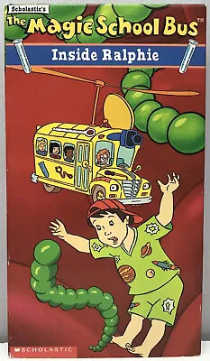 Magic School Bus Inside Ralphie VHS Video Tape Body NEARLY NEW! BUY 2 GET 1 FREE • $10.99