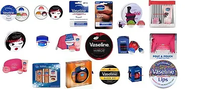 Vaseline Full Series Lip Balm Therapy Tin Pout Pouch & Gif Set / LOOSE💥🎁🎄💥 • £9.01