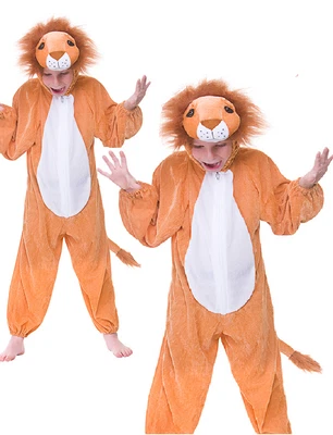 £14.49 • Buy Kids Lion Fancy Dress Up Zoo Animal Cat Costume Outfit Kids Girls Boys New Child