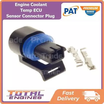 PAT Premium Engine Coolant Temp ECU Sensor Connector Plug Fits Holden Camira JD  • $35.10