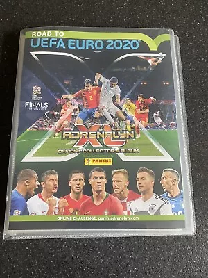 Panini Adrenalyn XL Road To Euro 2020 - 151 Football Cards  + Binder & Guide • £12.99