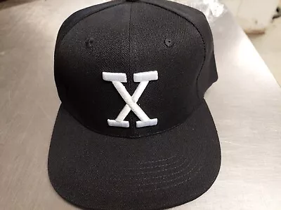 $16 • Buy Malcolm X Hat Black Flat Bill Snapback