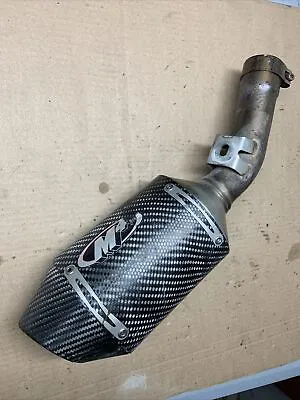 06-07 Suzuki Gsxr600 M4 Exhaust Pipe Muffler Slip On Can Silencer Oem #1 • $175