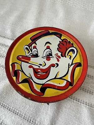 Vintage Tin Clown Noise Maker Missing Handle • $4.50