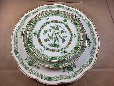 Vintage Haviland Limoges China Bonneval Dinner Service Lot Pair Green Tree Plate • £76