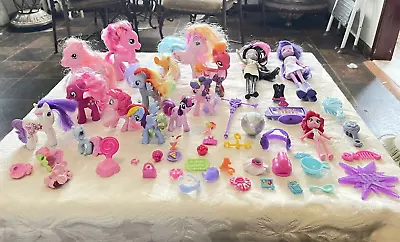 Large My Little Pony Lot ~ Brushable MLP Equestria Food Accessories 50+ Pcs. • $19.99