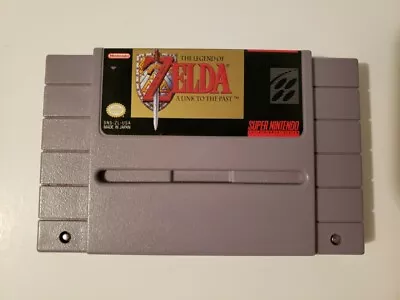 Legend Of Zelda A Link To The Past Super Nintendo SNES Authentic Nice Copy • $39.95