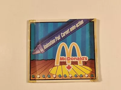 McDonalds Animation Pad Happy Meal Vintage Toy RARE • $10.17