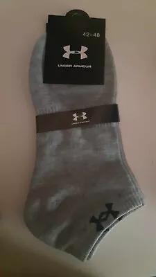 Under Armour Socks 4 Pairs Size 42-48 • £9.99