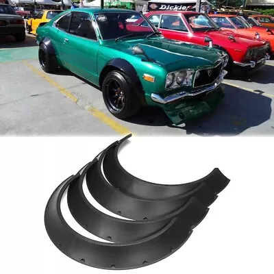 4* Fender Flares Extension Concave Wheel Arches Body Kit For Mazda RX-4 929 323 • $114.11