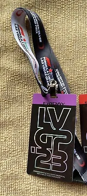 Formula 1 F1 Las Vegas 2023 Friday Grand Prix Heineken Ticket/Pass Lanyard • $29.13