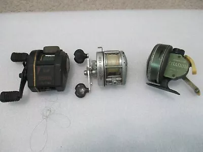 Vintage Fishing Reel Lot Shimano Bantam 100 SG Johnson Citation Silstar • $29.99