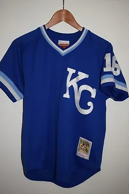 Bo Jackson Kansas City Royals Mitchell & Ness Sewn Logos #16 Jersey Medium • $24