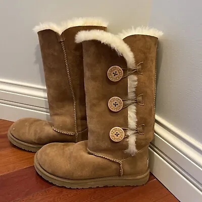 UGG Australia Classic Tall II Winter Boots For Women Size 7 - Chestnut • $29.99