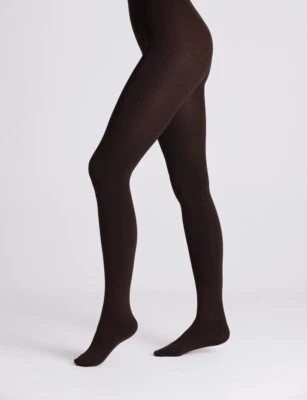 £4.95 • Buy Ladies Opaque Tights 100 Denier Best Match S/M/L/XL  Women Tight Many Colour