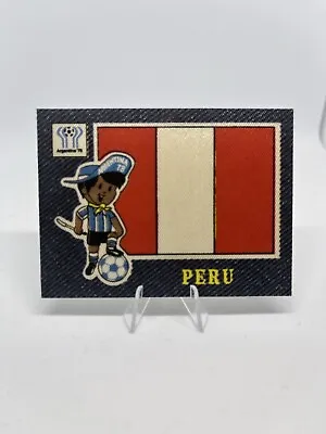 Peru Flag Logo Jean’s Football World Cup Argentina 78 1978 Sticker • £3