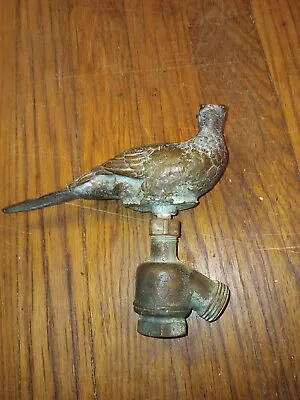 Antique Bronze Faucet Bird Handle Vintage Rare • $65