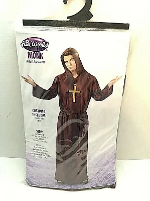 Monk Fun World Halloween Costume Adult One Size Fits Most -New • $17.77
