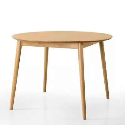 Zinus Dining Table 42  X 29  Material Wood Mid-Century Modern Round Brown Pine • $306.73