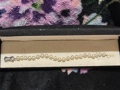 Mikimoto Sea Magic Bl 926 Pearl Bracelet • $300