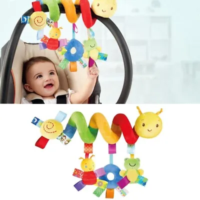 £6.80 • Buy Baby Activity Spiral Stroller Car Seat Travel Lathe Hanging Toys Rattles Toy Hot