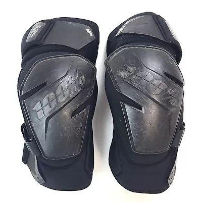 Ride 100% FORTIS MTB Knee Guards/Pads - Black - Size S/M • $17