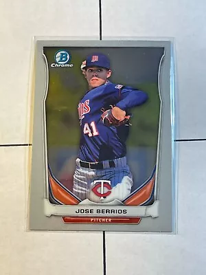 Jose Berrios 2014 Bowman Chrome Prospect CTP-19 Twins Blue Jays • $1.49