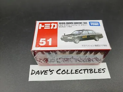 Takara Tomy Tomica #51 Toyota Crown Comfort Taxi 1/63 Scale *US Seller* • $6.99