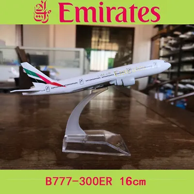 1: 400 Diecast Aircraft Boeing Airlines Toy Plane Model Metal Aeroplane 16/14cm • $18.58