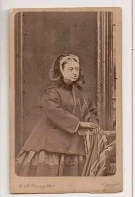 Vintage CDV Queen Victoria Of Britain Empress Of India By W & D Downey • $34.99