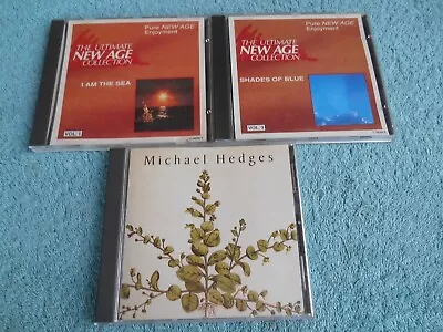 Lot Of 3 New Age Easy Listening Cd's Instant Collection Michael Hedges • $9.95