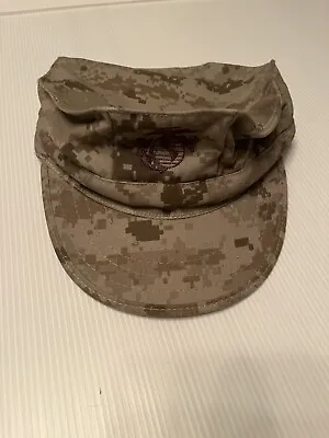 8-Point Desert Cover - Marine Corps Digital Desert Utility Hat-Small USA (a13) • $12.50