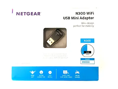 Netgear WNA3100M Wireless-N300 USB Mini Adapter • $29