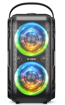 W-KING 80W Bluetooth Speaker Loud- Super Bass Huge 105dB Sound Portable T9-2  • £69