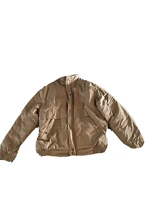 $28.75 • Buy Vintage PACIFIC TRAIL WEATHER WATCHER Insulated Zip Front Jacket-Large-Brown