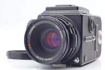 TESTED *Near MINT* Hasselblad 503CX Black Acute Matte CF 80mm F2.8 A12 III JAPAN • $4444.95