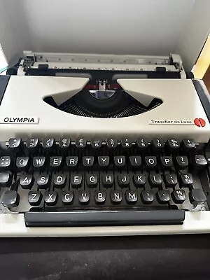 Olympia Vintage Portable Typewriter Working • £30