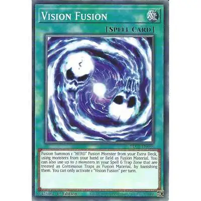 BLC1-EN086 Vision Fusion : Common Card : 1st Edition : YuGiOh TCG • £0.99